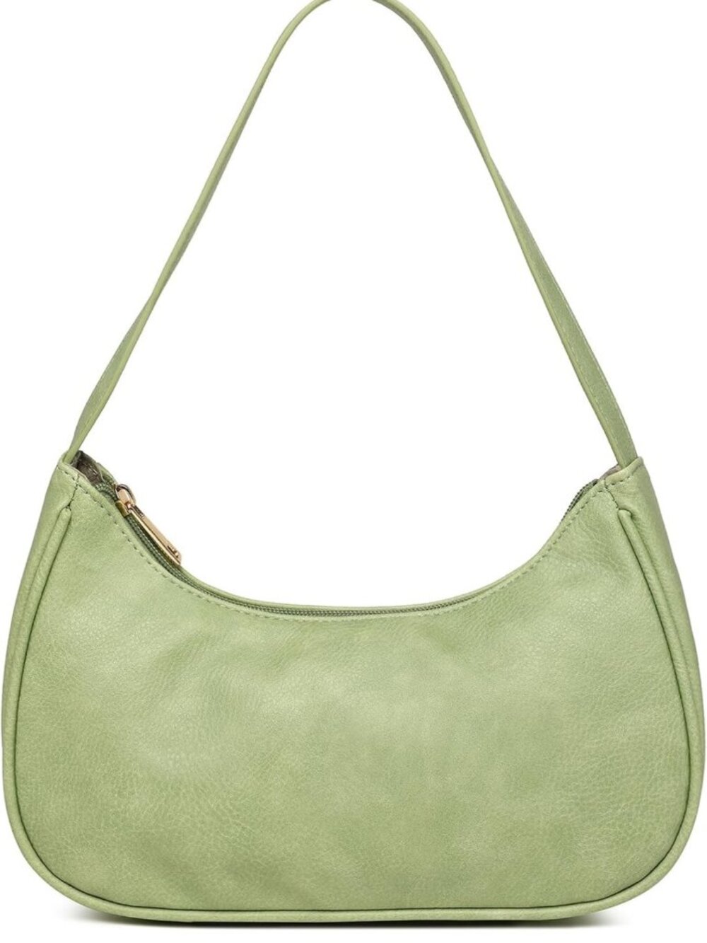 Chic Vegan Leather Hobo Tote Bag for Women | Retro Sling Clutch with Zipper